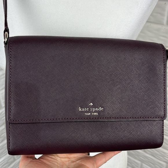 KATE SPADE New York Cove Street Dody Crossbody Dark Eggplant color bag - Picture 4 of 15